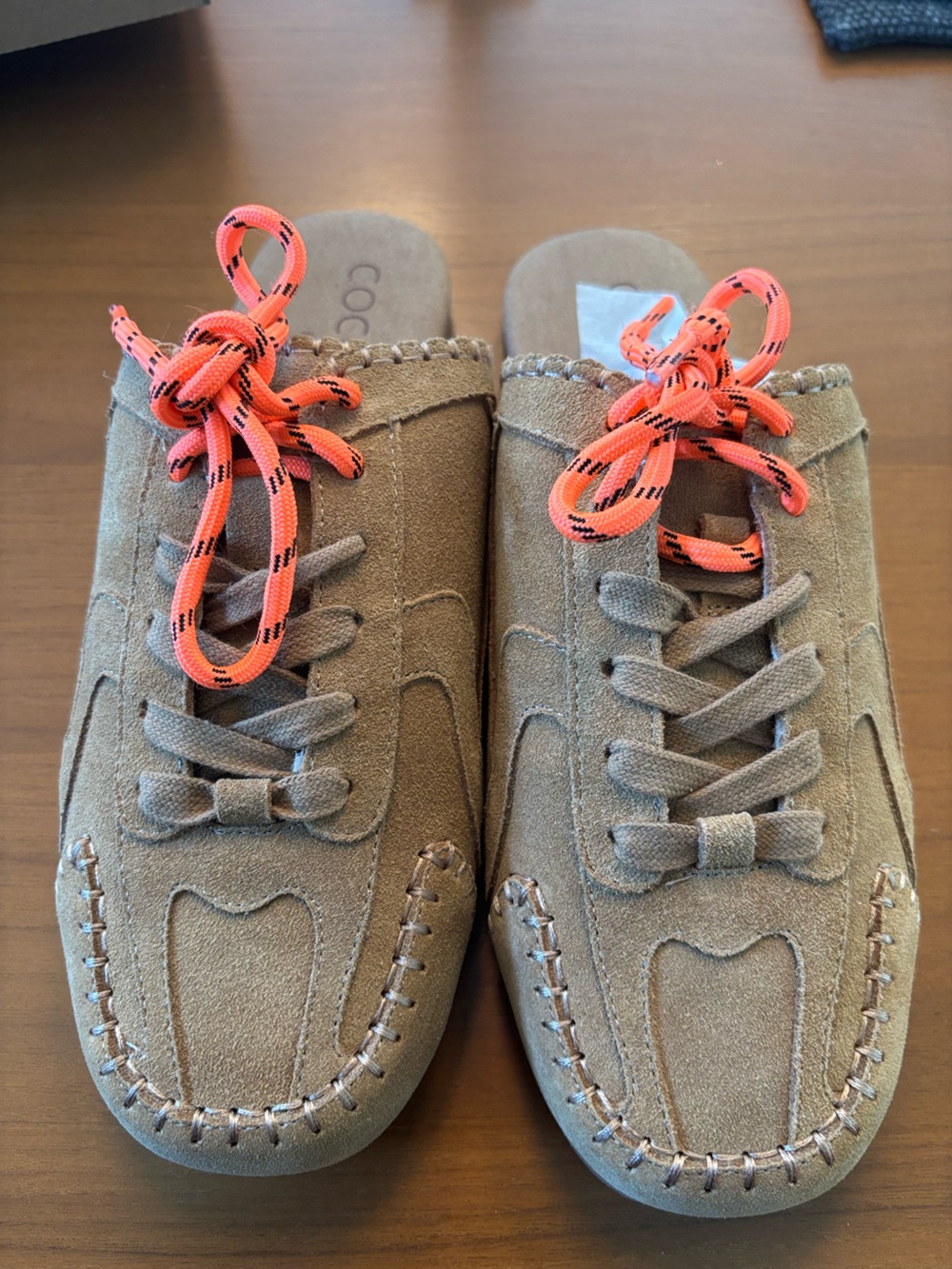 NIB Coconuts by Matisse Devyn Sneaker Mules in Fawn Anthropologie